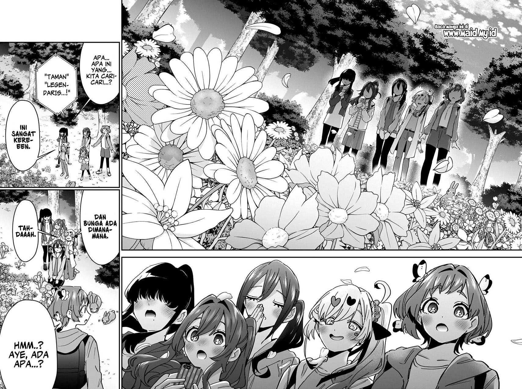 Kimi no Koto ga Dai Dai Dai Dai Daisuki na 100-ri no Kanojo Chapter 104 Bahasa Indonesia